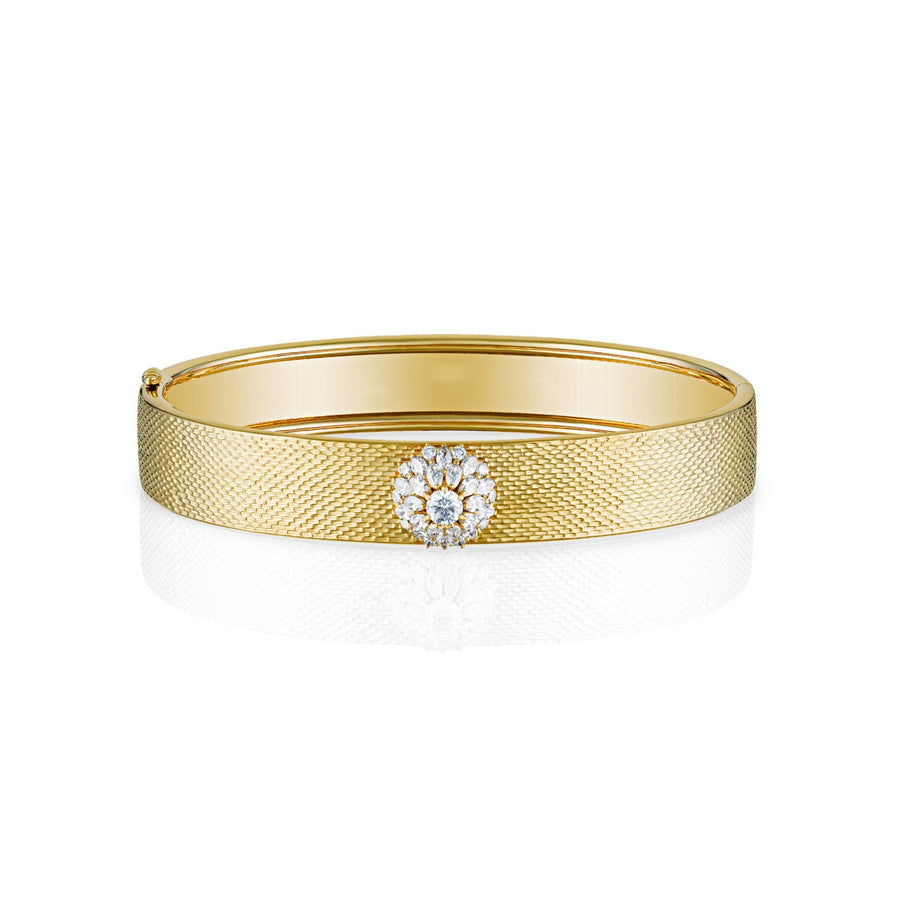 Simple Fancy Daisy Bangle