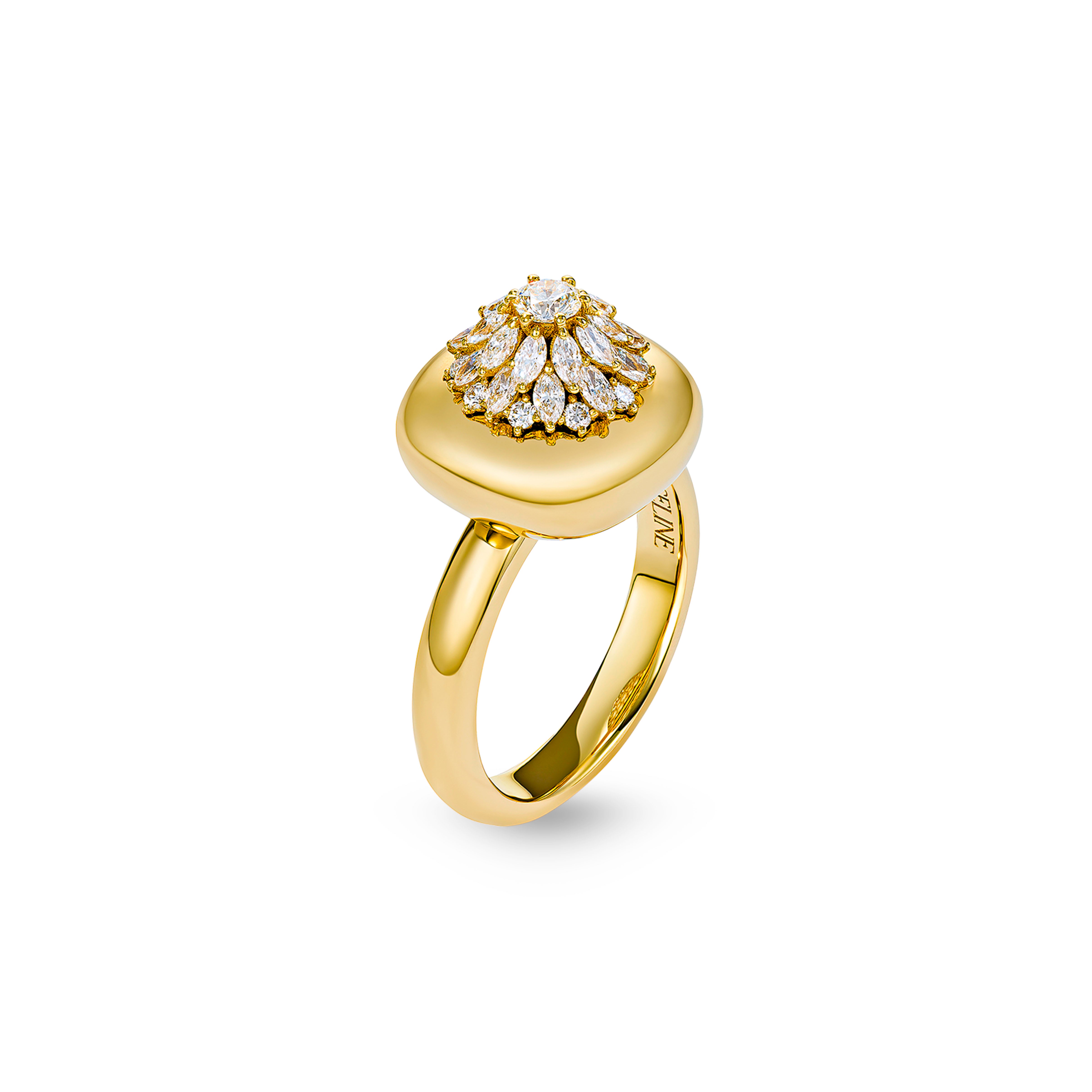 Daisy Cushion Ring – MARCELINE PARIS