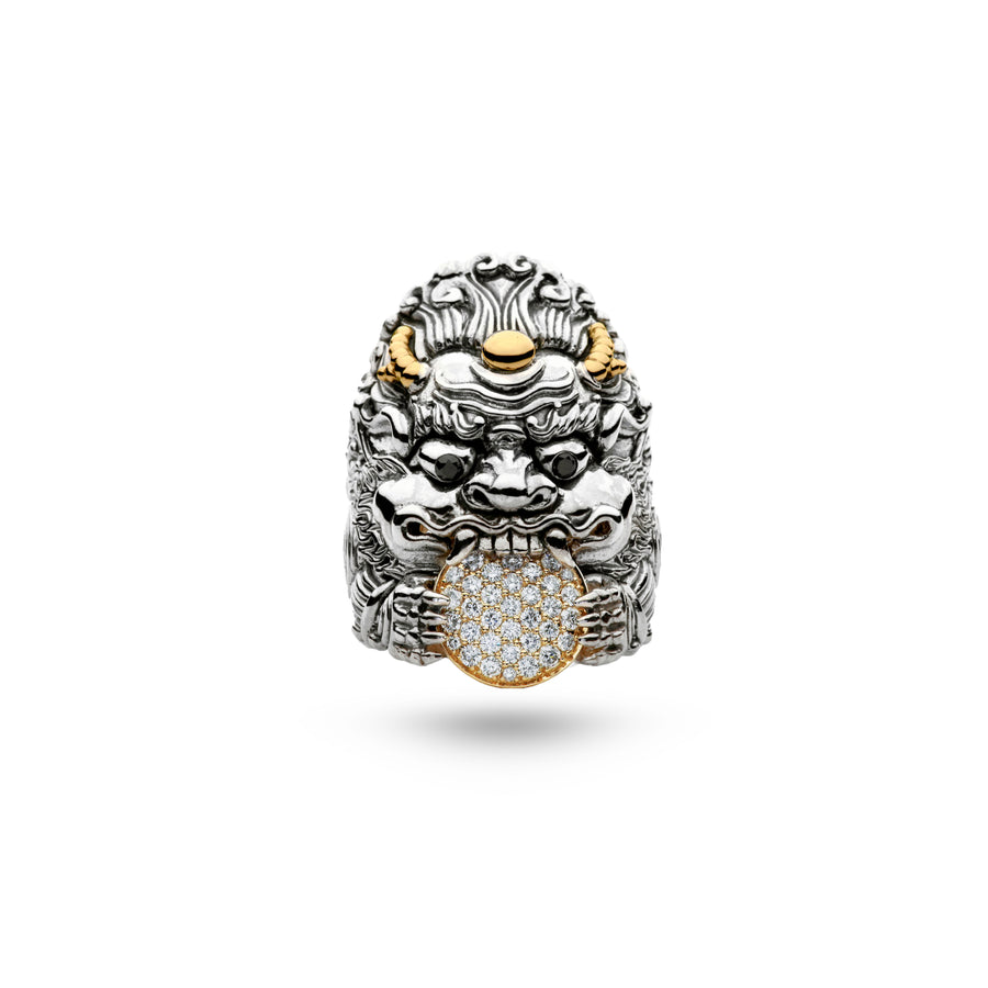 Diamond Protector Rahula Ring