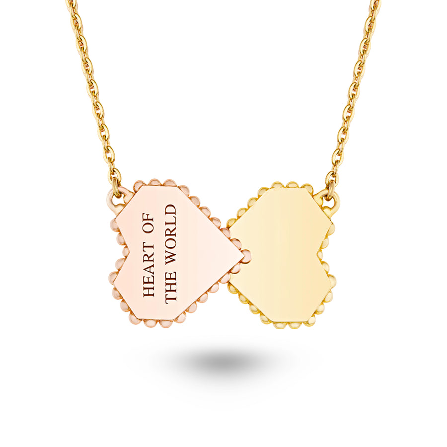 Double Heart Necklace