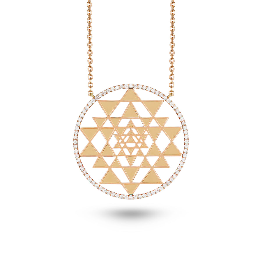 Full Sri Yantra Necklace