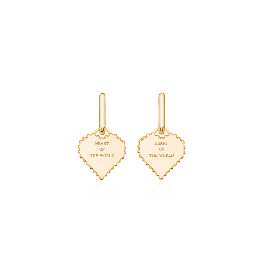 Heart of the World Earrings