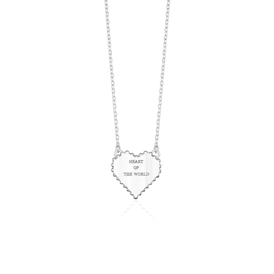 Small Heart of the World Necklace