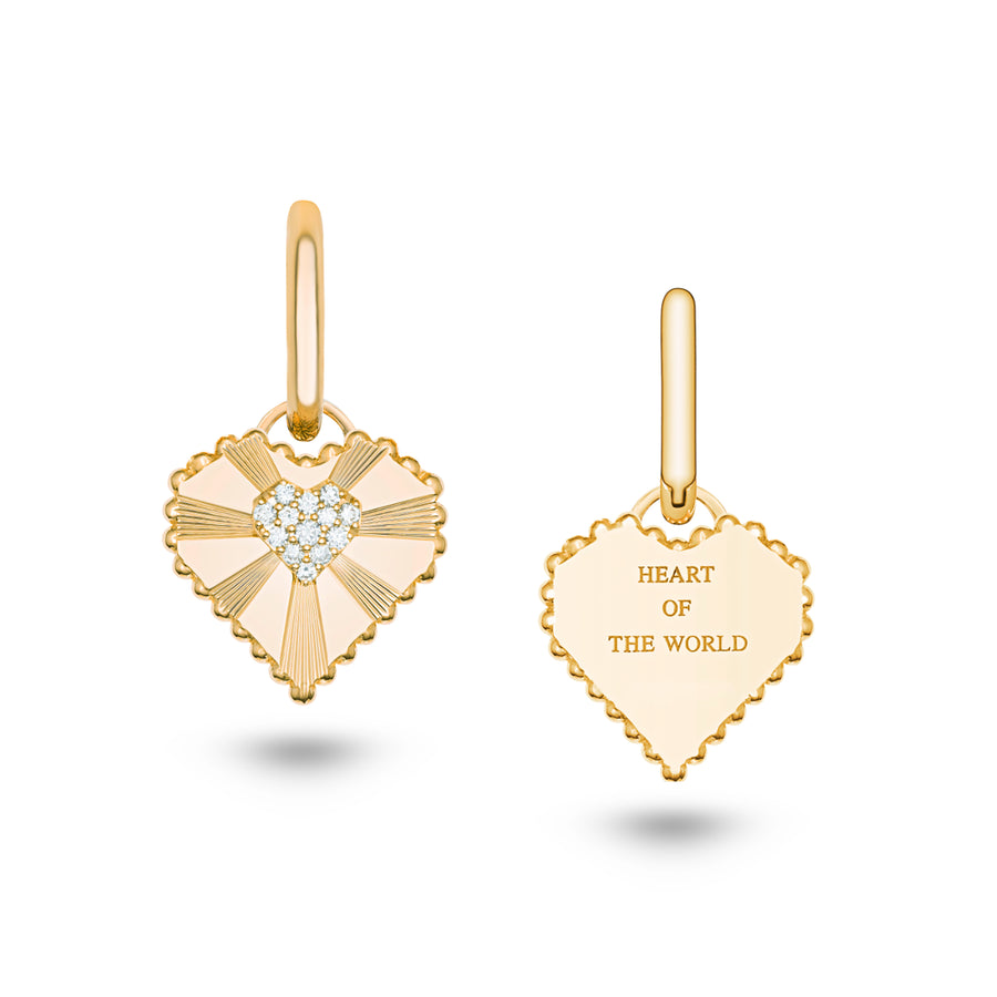 Heart of the World Earrings