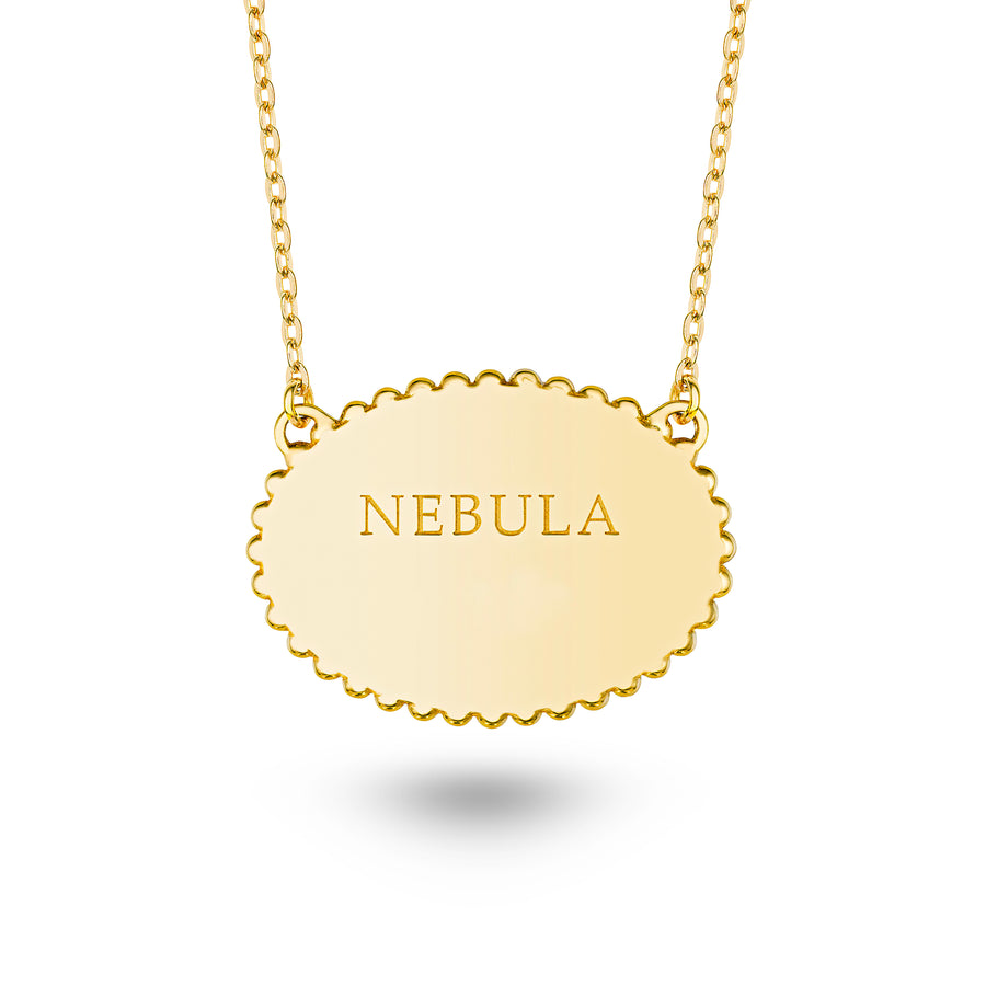 Nebula Cloud Emerald Necklace