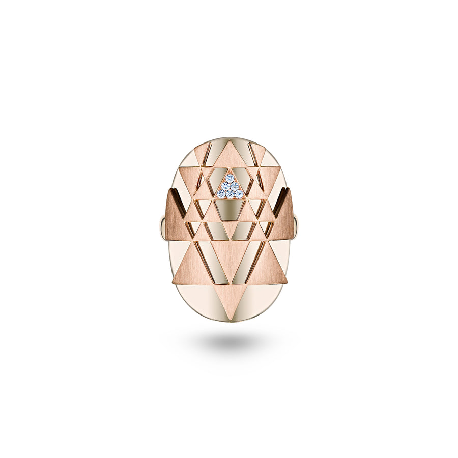 Sacred Feminine Yantra Ring