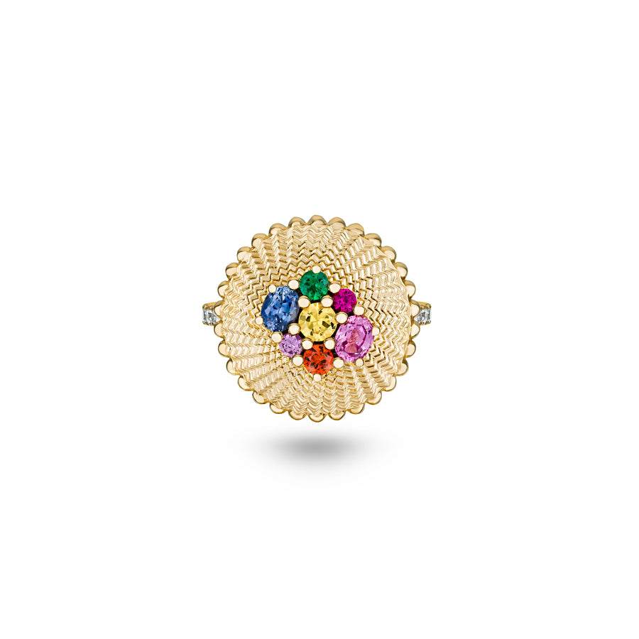 Seven Sisters Rainbow Ring