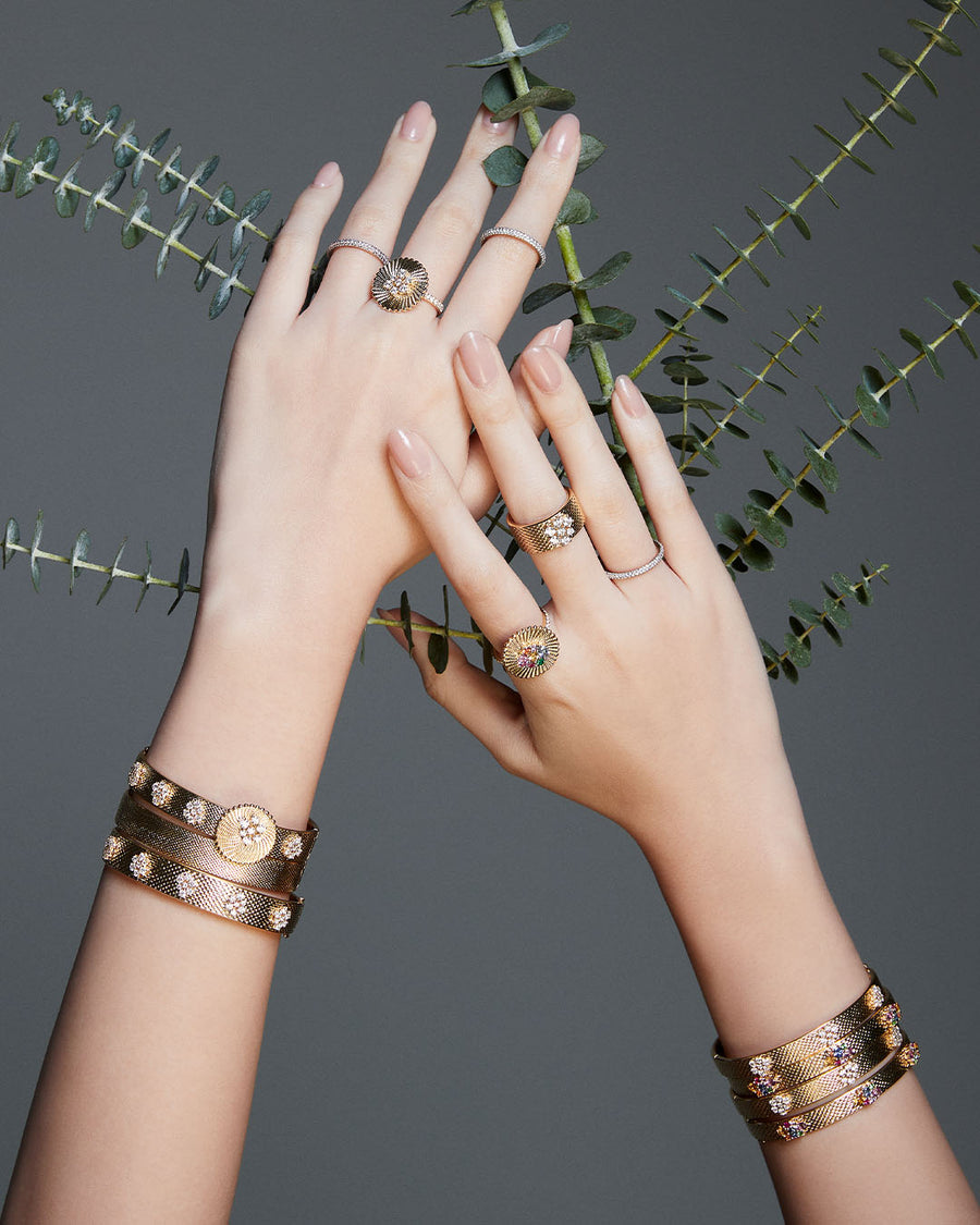 The Pleiades Diamond Large Bangle