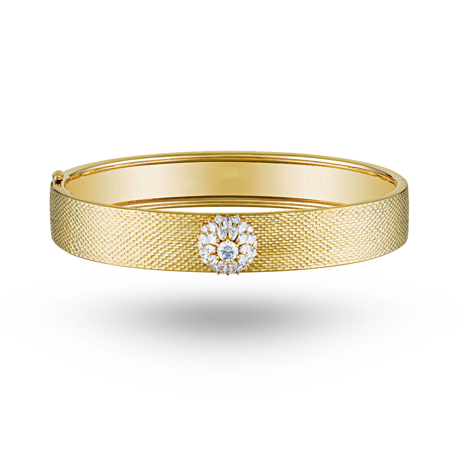 Simple Fancy Daisy Bangle