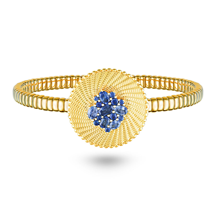 Taygeta Blue Sapphire Bracelet (Light)