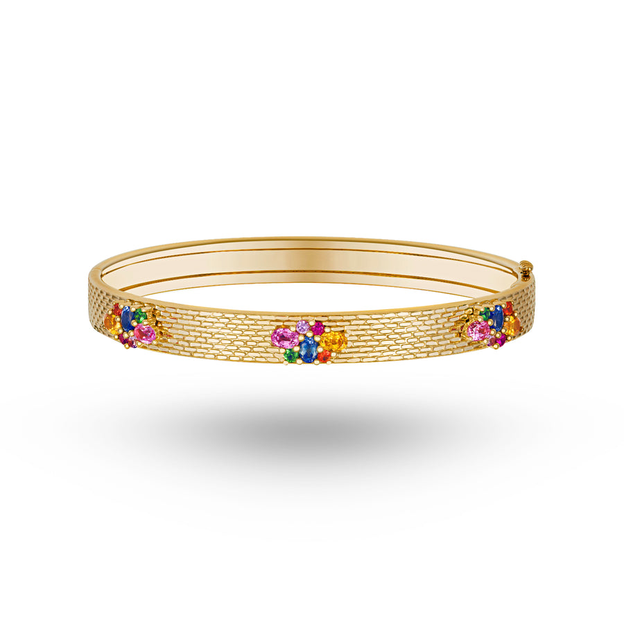 The Pleiades Rainbow Bangle