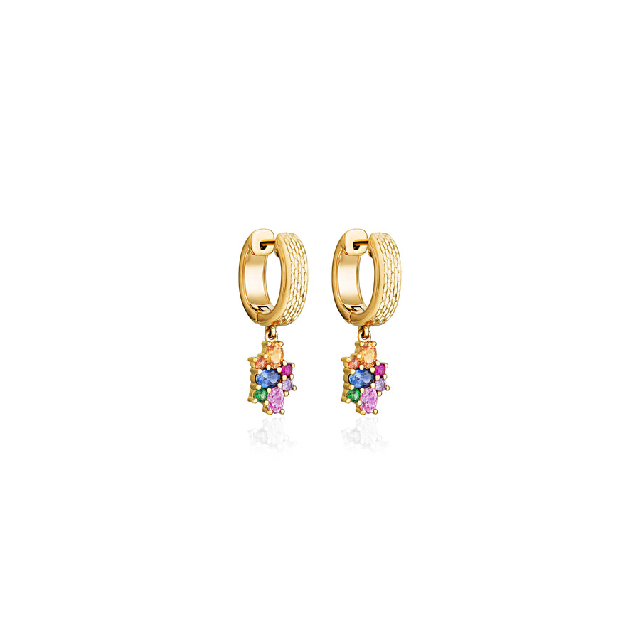 Pleaides Rainbow Dangling Earrings